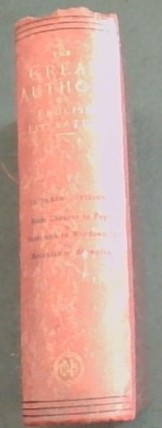 The Great Authors of English Literature ; their lives and Selections from their Writings