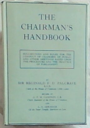 The Chairman's Handbook