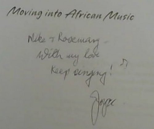 Moving into African Music