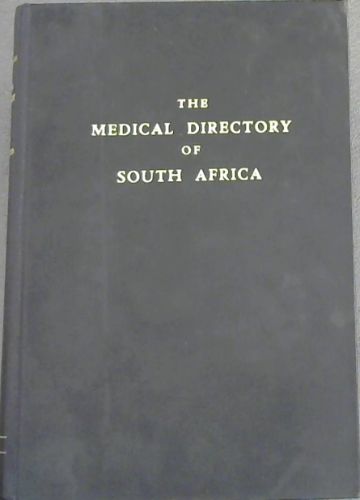 Medical Directory of South Africa 1960