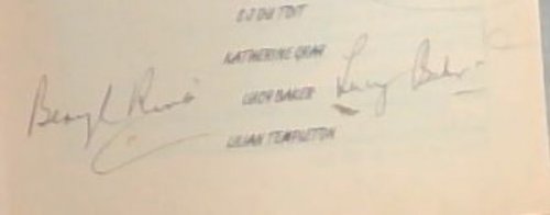 Dead Letter; A Ms Abercrombie Mystery [signed by Baker]