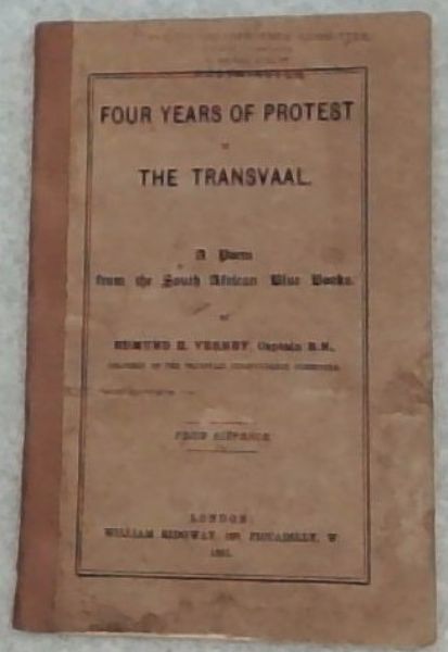 Four Years of Protest in the Transvaal