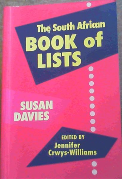 The South African book of lists