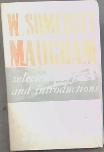 Selected Prefaces and Introductions