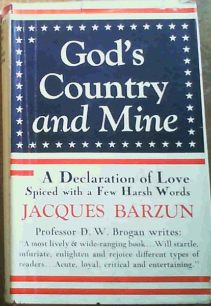 God's Country and Mine