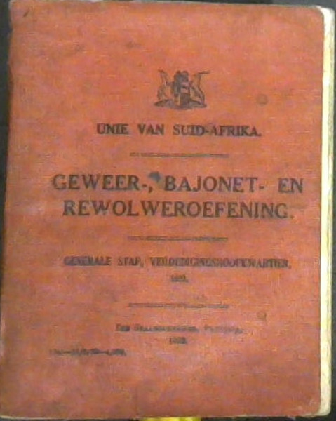 Geweer-, Bajonet- en Rewolweroefening - Generale Staf, Verdedigingshoofkwartier