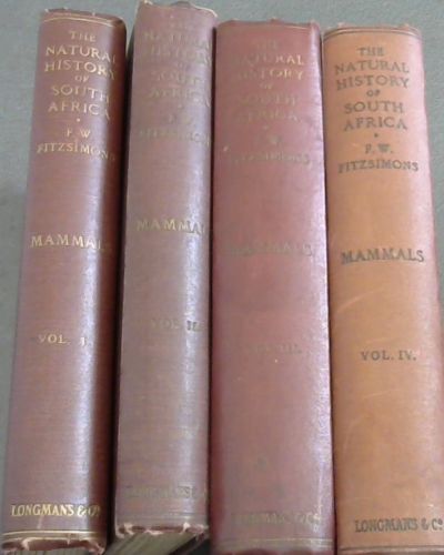 Image for The Natural History of South Africa: Mammals - 4 volumes The Natural History of South Africa: Mammals - 4 volumes