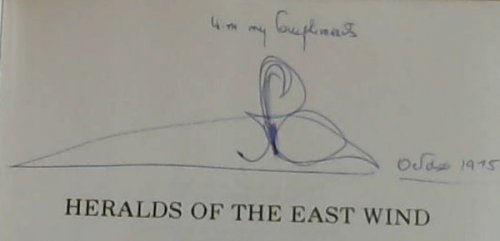 Heralds of the east wind: A novel