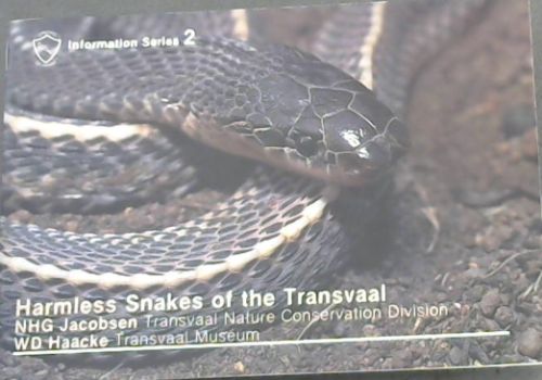Harmless Snakes of the Transvaal