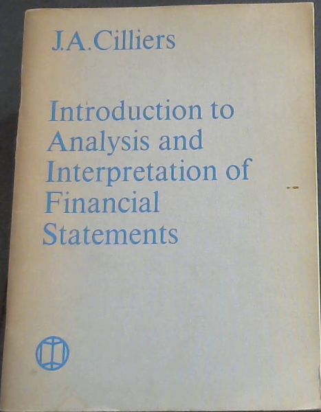 Introduction to Analysis and Interpretation of Financial Statements