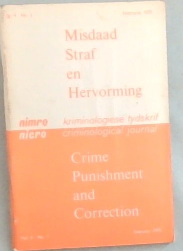 Misdaad Straf en Hervorming