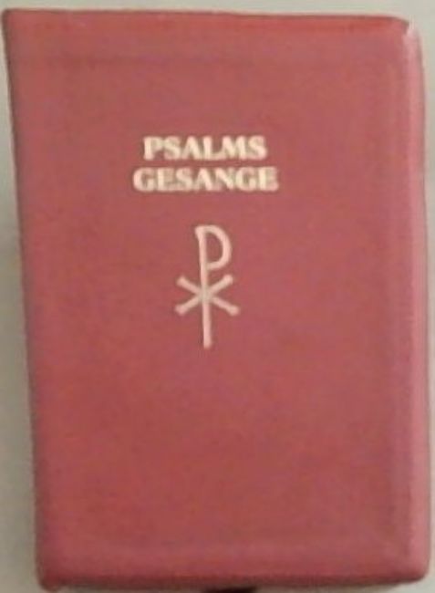 Die Berymde Psalms in gebruik by die drie Afrikaanse kerke, tw Die Nederduitse Gereformeerde Kerk, Die Nederduitsch Hervormde Kerk van Afrika en Die Gereformeerde Kerk in Suid-Afrika, saam met Die Evangeliese Gesange in gebruik by die Nederduitse Gereformeerde Kerk en Die Nederduitsch Hervormde Kerk