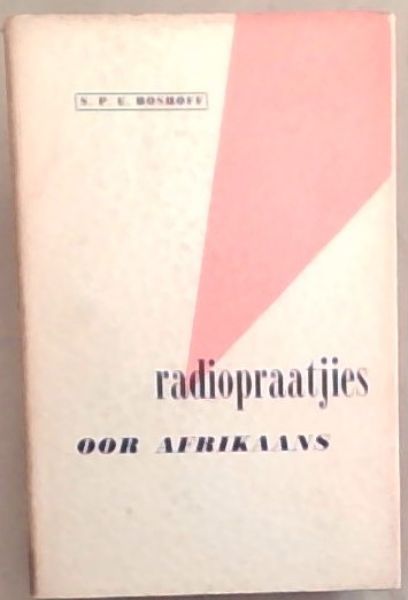 Image for Radiopraatjies Oor Afrikaans Radiopraatjies Oor Afrikaans