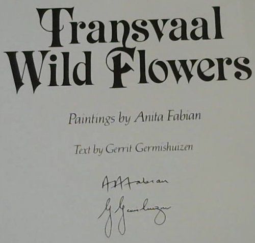 Image for Transvaal Wild Flowers Transvaal Wild Flowers