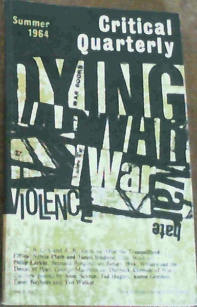 Critical Quarterly Vol. 6 No.2 Summer 1964
