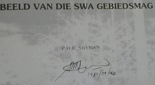 Image for Beeld van die SWA Gebiedsmag Beeld van die SWA Gebiedsmag