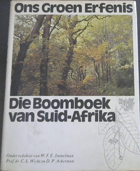 Ons Groen Erfenis - ( 'n Boek oor bome in Suid-Afrika end die opkoms van 'n eie boskultuur, met beskrywings van bome wat hier groei, 'n oosig oor die historiese rol van inheemse bome en houtsoorte, en 'n beeld van die omvangry bos-en houtbedryf van vandag.)