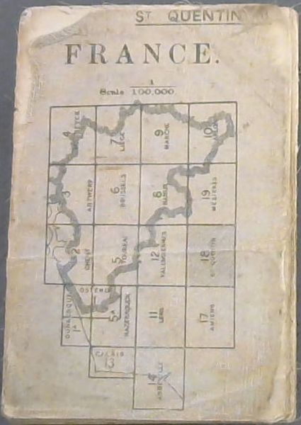 France 18: St Quentin - 1/100,000 - Geographical Section, General Staff, No 2364