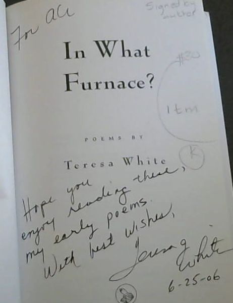 In What Furnace : Poems