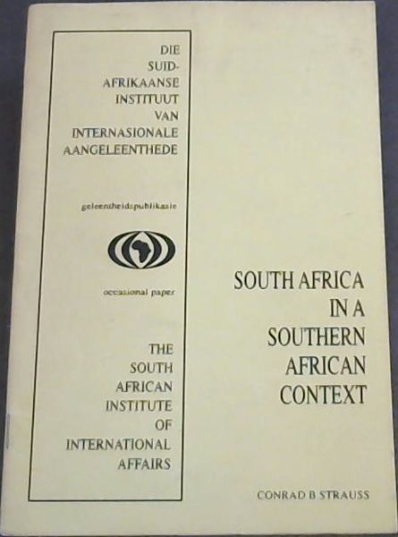 South Africa in a Southern African Context