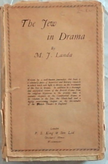 The Jew in Drama