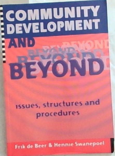 Community development and beyond: Issues, structures and procedures