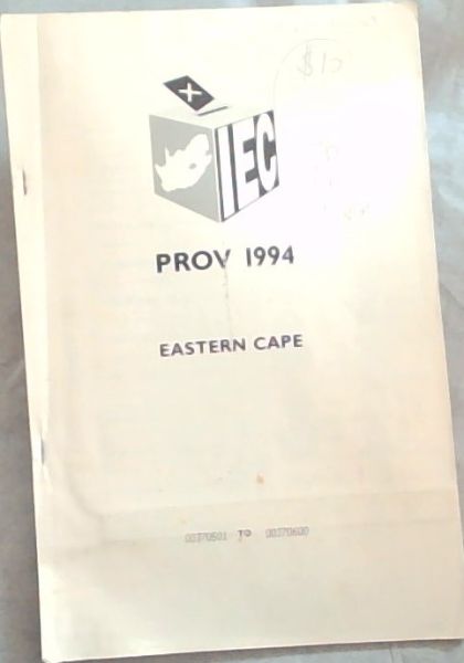 South African Provincial Ballot, Eastern Cape