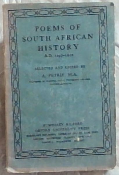 Poems of South African History
