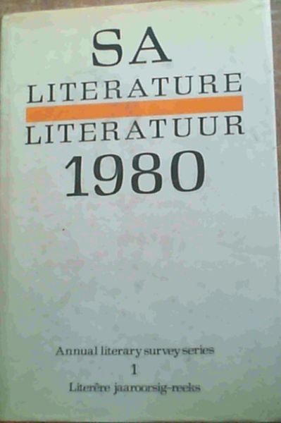 S.A. Literature 1980 Annual Literary Survey Series 1
