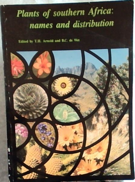 Image for Plants of southern Africa: Names and distribution (Memoirs van die Botaniese Opname van Suid-Afrika) Plants of southern Africa: Names and distribution (Memoirs van die Botaniese Opname van Suid-Afrika)