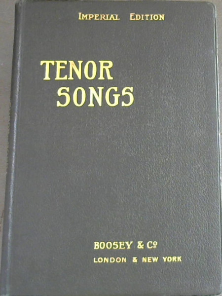 Tenor Songs - Imperial Edition
