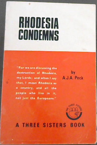 Rhodesia Condemns
