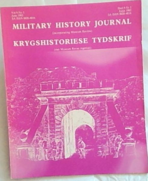Military History Journal Vol. 9 ,No. 3. (Incorporating Museum Review)/ Krygshistoriese Tydskrif Deel 9 Nr 3 (English/ Afrikaans)