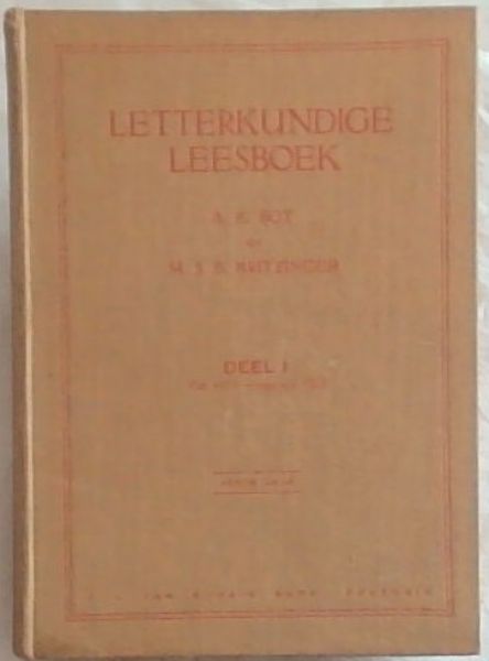Letterkundige Leesboek