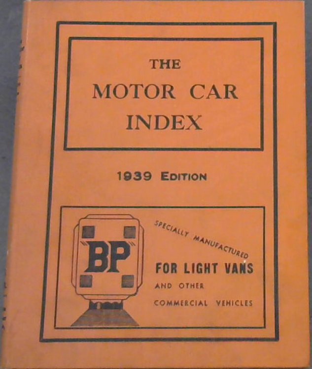 The Motor Car Index