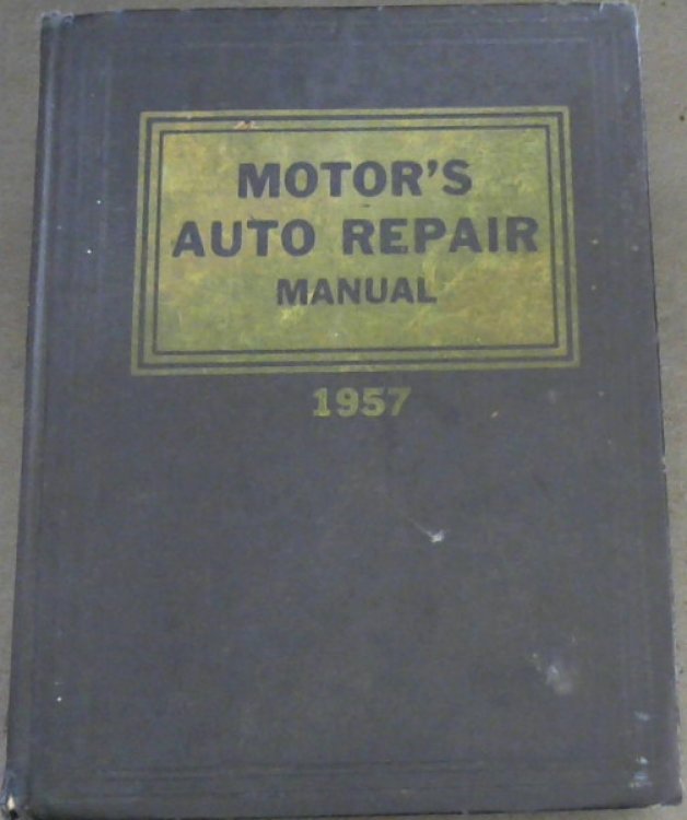 Motor's Auto Repair Manual - 20th Edition