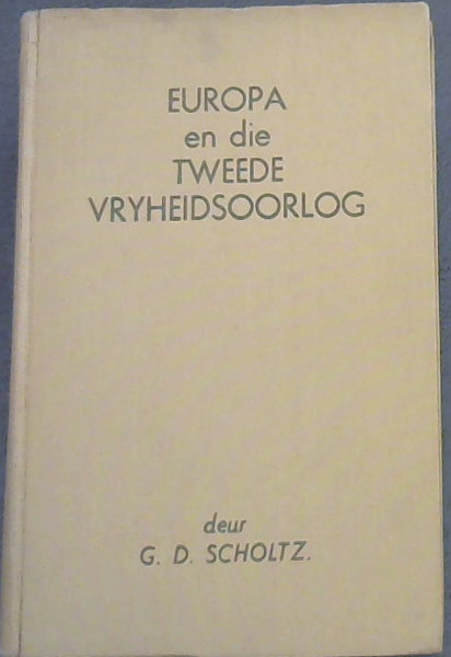 Europa end die Tweede Vryheidsoorlog (1899 - 1902)