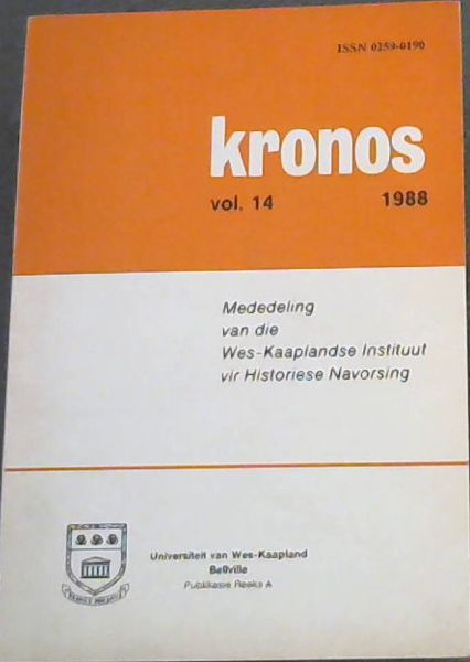 Kronos.l Vol.14. 1988