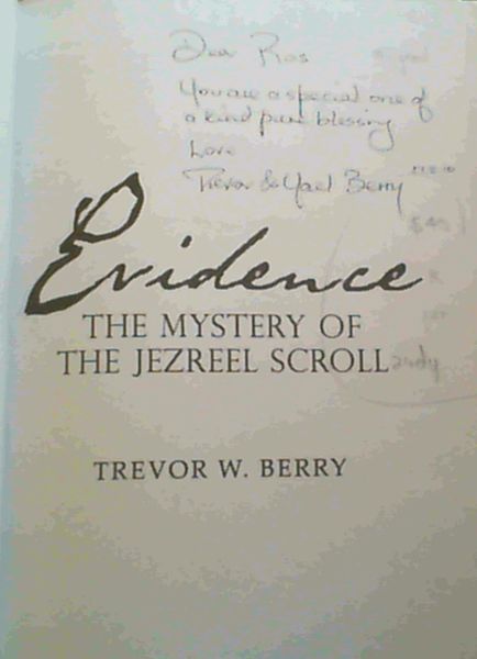 Evidence The Mystery of the Jezreel Scroll