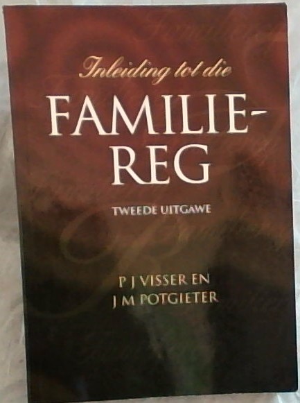 Inleiding tot die Familie-reg