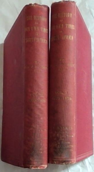 The History of Our Own Times in South Africa (Vol 1-3)