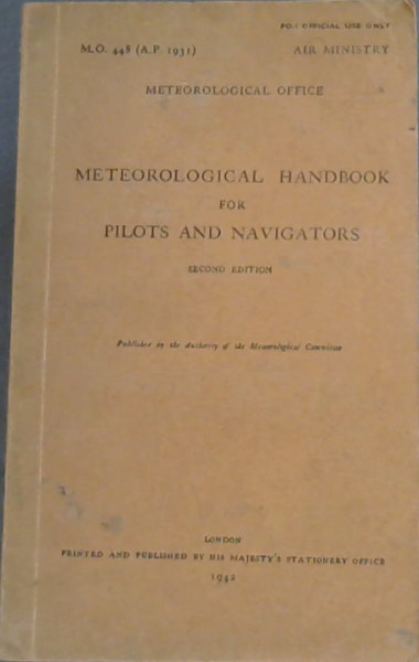 Meteorological Handbook For Pilots & Navigators