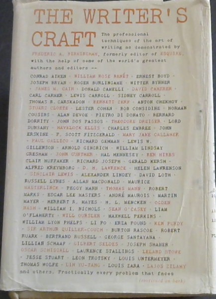The Writer's Craft