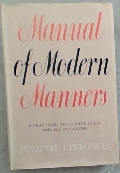 Manual of Modern Manners