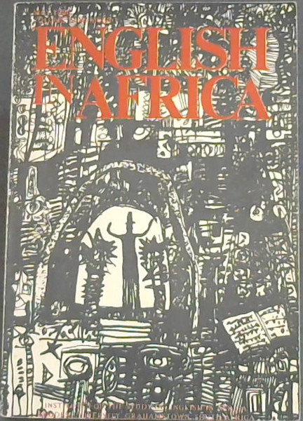 English in Africa (Vol.12 No. 1 May 1985)