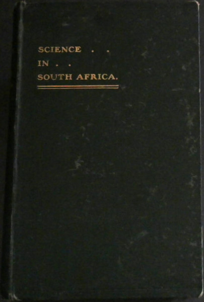 Science in South Africa : A Handbook and Review