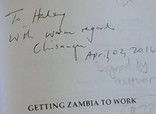 Getting Zambia to Work