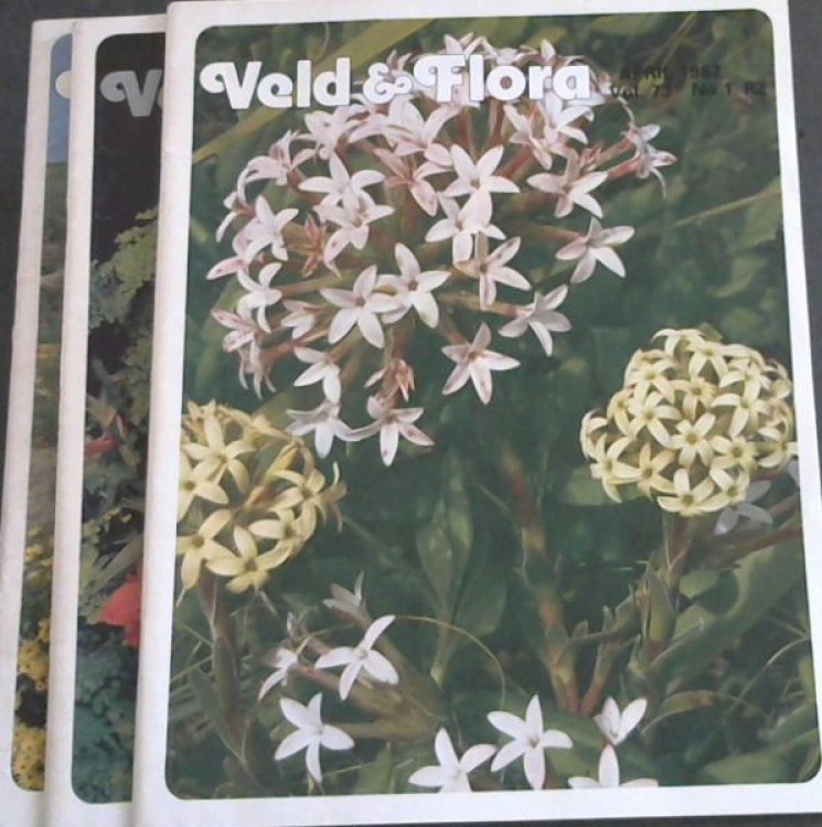 Veld & Flora. Vol. 73 No. 1 to 3