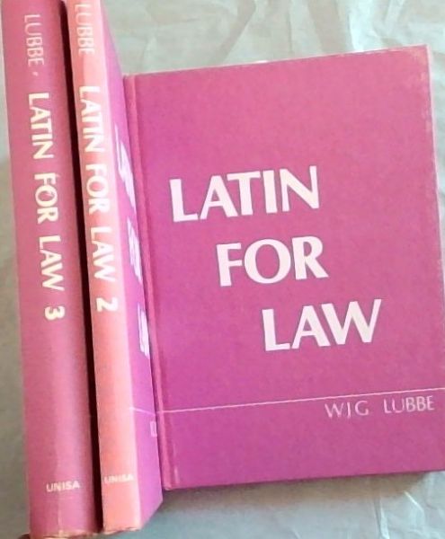Latin for Law. (Parts 1 to 3)