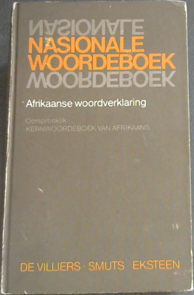 Nasionale Woordeboek (Afrikaanse woordverklaring)
